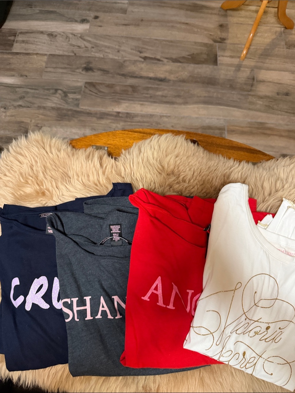 Victoria Secret’s Lot of Four Shirts, all size XL, all in great condition